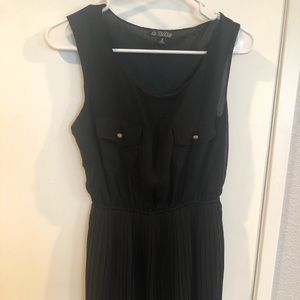 Simple black dress